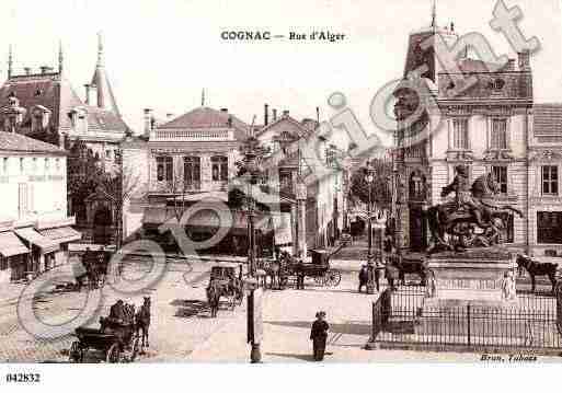 Ville de COGNAC, carte postale ancienne