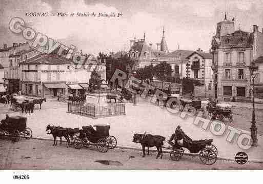 Ville de COGNAC, carte postale ancienne