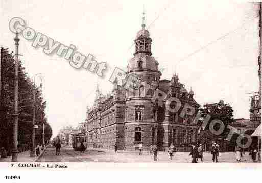 Ville de COLMAR, carte postale ancienne