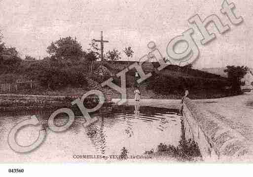 Ville de CORMEILLESENVEXIN, carte postale ancienne
