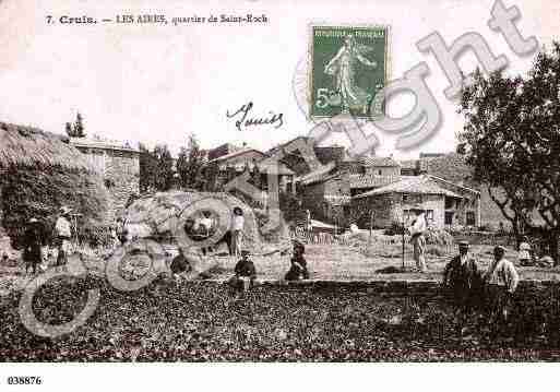 Ville de CRUIS, carte postale ancienne