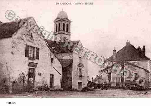 Ville de DAMPIERRESURLINOTTE, carte postale ancienne Ville de DAMPIERRESURLINOTTE, carte postale ancienne