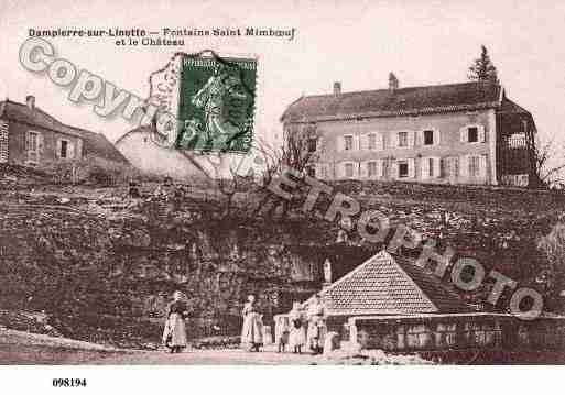 Ville de DAMPIERRESURLINOTTE, carte postale ancienne