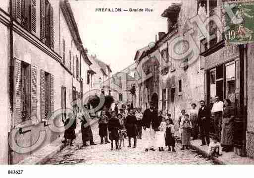 Ville de FREPILLON, carte postale ancienne