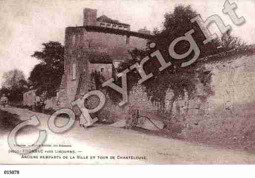 Ville de FRONSAC, carte postale ancienne