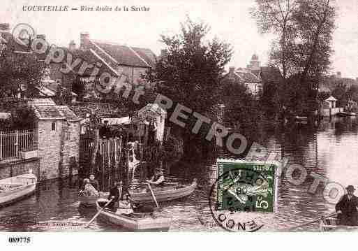 Ville de GIELCOURTEILLES, carte postale ancienne