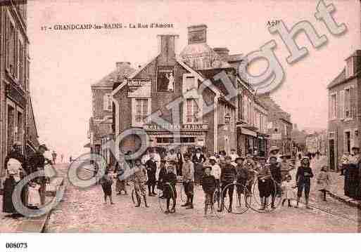 Ville de GRANDCAMPMAISY, carte postale ancienne