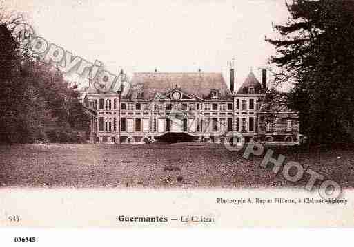 Ville de GUERMANTES, carte postale ancienne Ville de GUERMANTES, carte postale ancienne