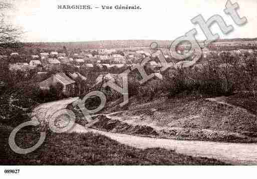 Ville de HARGNIES, carte postale ancienne