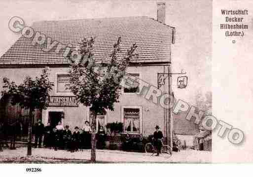 Ville de HILBESHEIM, carte postale ancienne