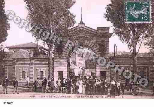 Ville de ISSYLESMOULINEAUX, carte postale ancienne