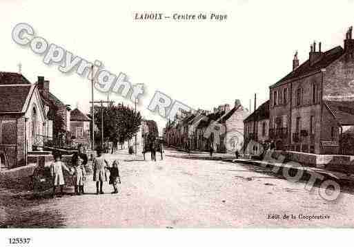 Ville de LADOIXSERRIGNY, carte postale ancienne