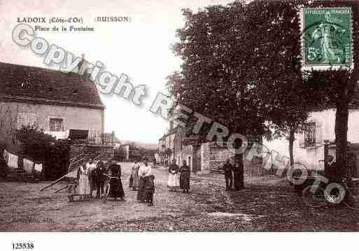 Ville de LADOIXSERRIGNY, carte postale ancienne