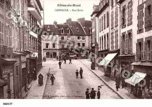 Ville de LAMBALLE, carte postale ancienne