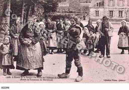 Ville de LANGONNET, carte postale ancienne