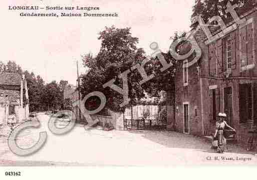 Ville de LONGEAUPERCEY, carte postale ancienne