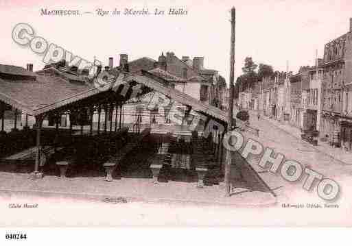 Ville de MACHECOUL, carte postale ancienne