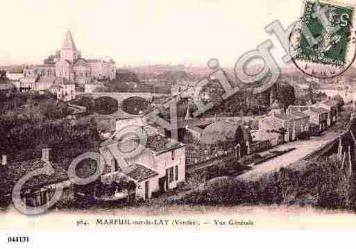 Ville de MAREUILSURLAYDISSAIS, carte postale ancienne