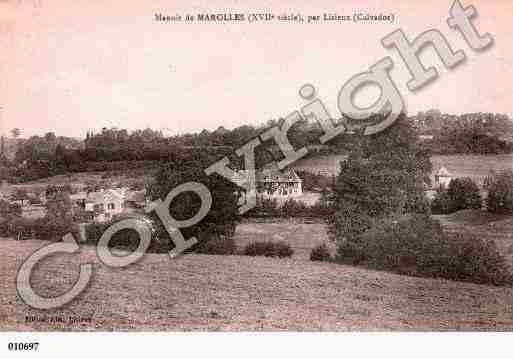 Ville de MAROLLES, carte postale ancienne