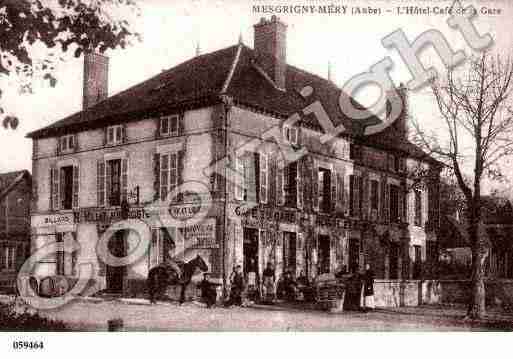 Ville de MESGRIGNY, carte postale ancienne