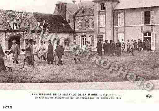 Ville de MONDEMENT, carte postale ancienne