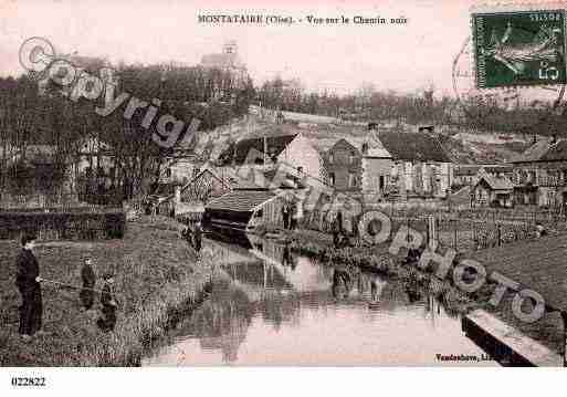 Ville de MONTATAIRE, carte postale ancienne Ville de MONTATAIRE, carte postale ancienne