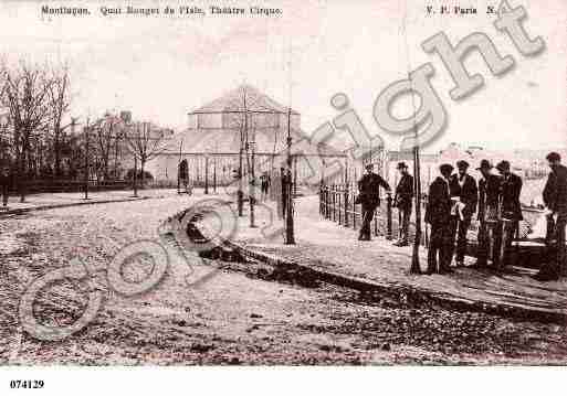 Ville de MONTLUCON, carte postale ancienne