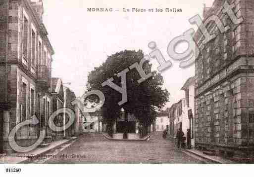 Ville de MORNACSURSEUDRE, carte postale ancienne