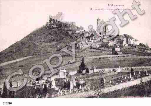 Ville de NAJAC, carte postale ancienne