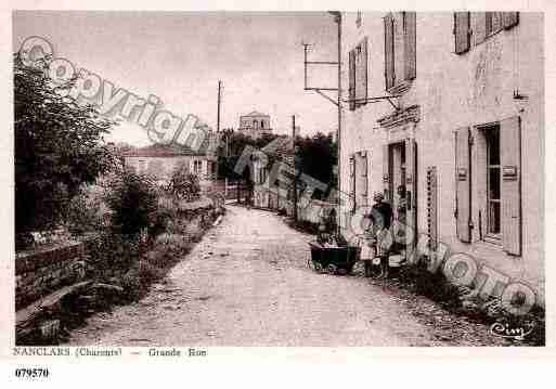 Ville de NANCLARS, carte postale ancienne Ville de NANCLARS, carte postale ancienne