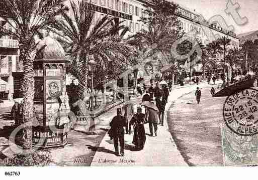 Ville de NICE, carte postale ancienne