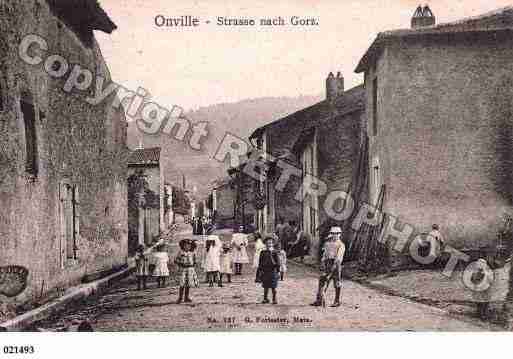 Ville de ONVILLE, carte postale ancienne