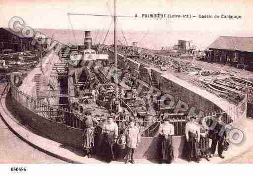 Ville de PAIMBOEUF, carte postale ancienne