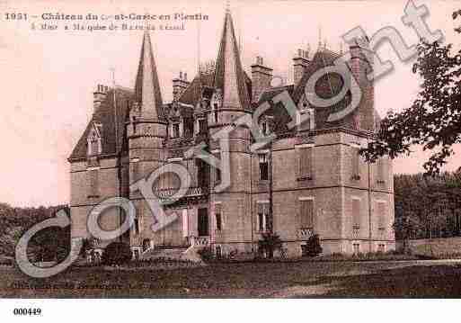 Ville de PLESTINLESGREVES, carte postale ancienne