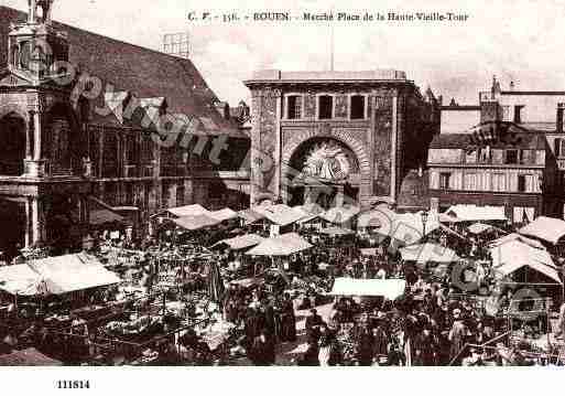 Ville de ROUEN, carte postale ancienne