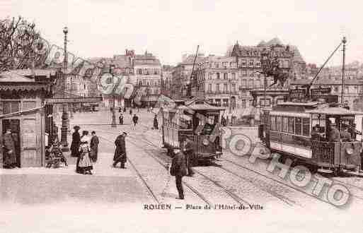 Ville de ROUEN, carte postale ancienne