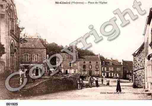 Ville de SAINTCENERE, carte postale ancienne Ville de SAINTCENERE, carte postale ancienne