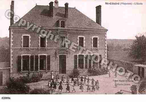 Ville de SAINTCENERE, carte postale ancienne Ville de SAINTCENERE, carte postale ancienne