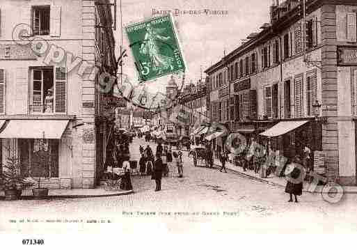 Ville de SAINTDIE, carte postale ancienne