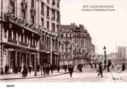 Ville de SAINTETIENNE, carte postale ancienne