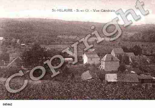 Ville de SAINTHILAIRE, carte postale ancienne