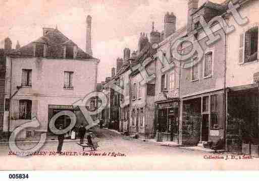 Ville de SAINTJULIENDUSAULT, carte postale ancienne