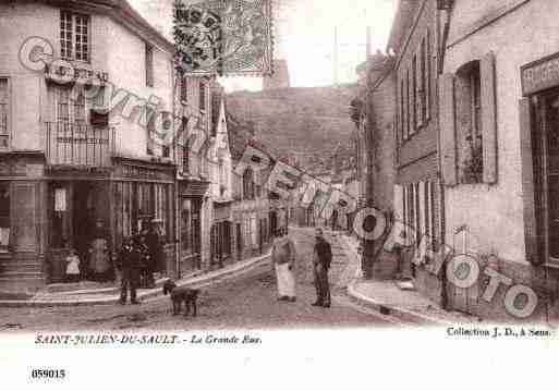 Ville de SAINTJULIENDUSAULT, carte postale ancienne