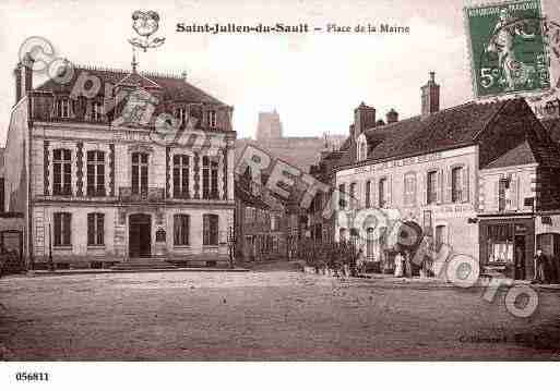 Ville de SAINTJULIENDUSAULT, carte postale ancienne