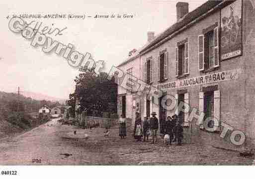 Ville de SAINTSULPICELEGUERETOIS, carte postale ancienne