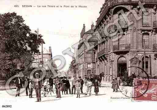 Ville de SEDAN, carte postale ancienne