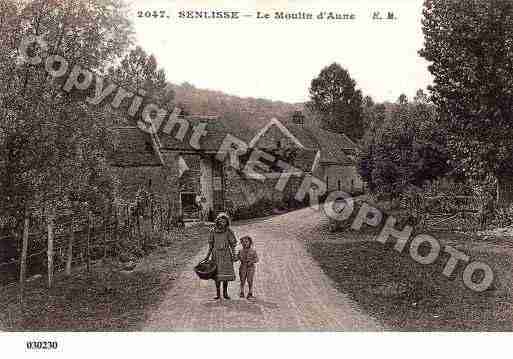 Ville de SENLISSE, carte postale ancienne