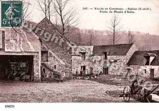 Ville de SENLISSE, carte postale ancienne