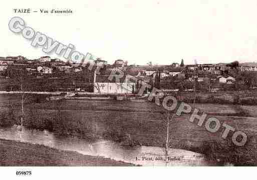 Ville de TAIZEAIZIE, carte postale ancienne