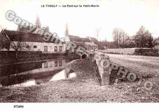 Ville de THOULTTROSNAY(LE), carte postale ancienne